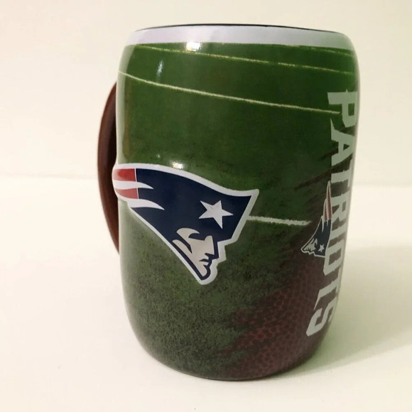2013 Boelter Brands Patriots NFL Football CoffeeTea Cup Mug - Picture 11 of 15